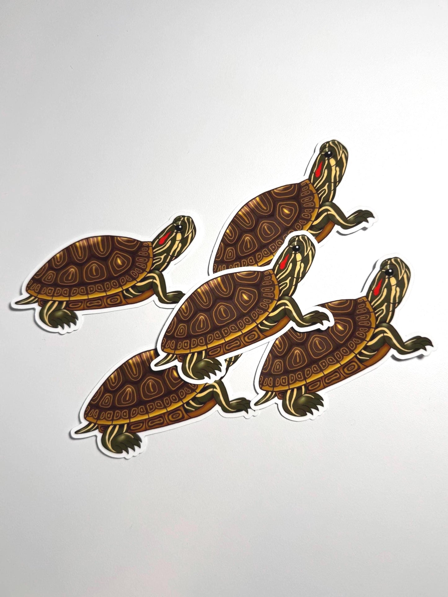 Red-Eared Slider Sticker