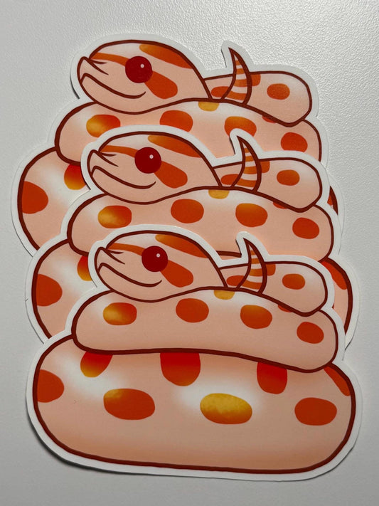 Albino Hognose Sticker