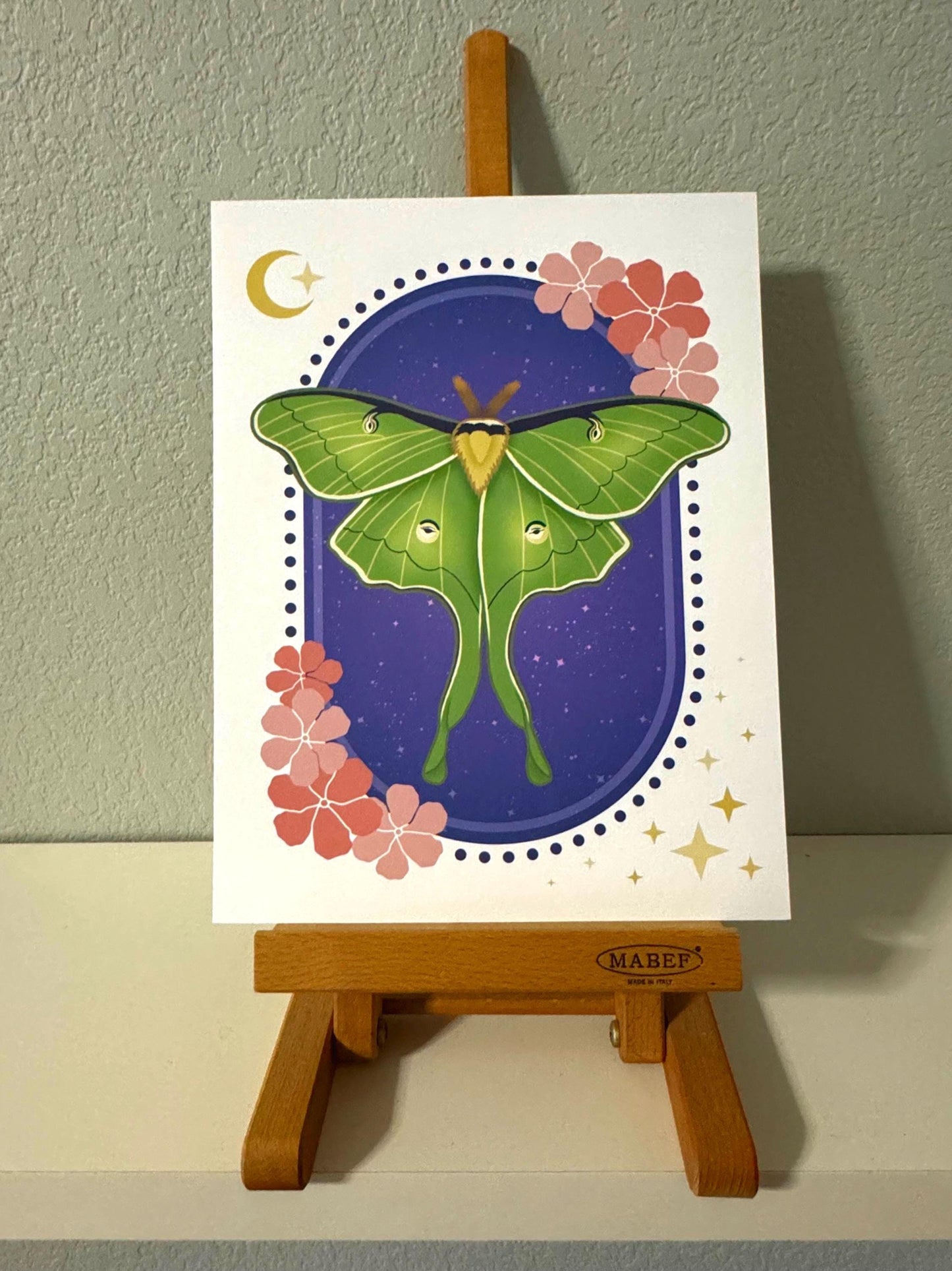 Luna Moth Art Print