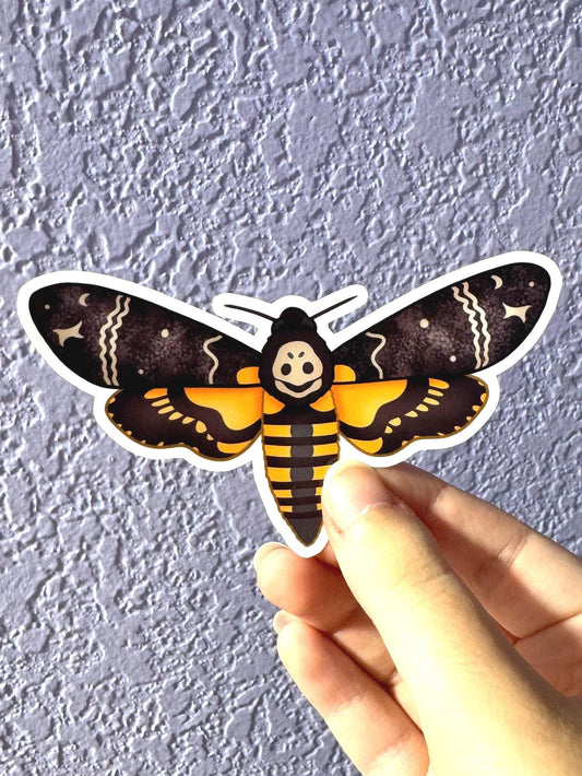 Death's Head Hawkmoth Sticker