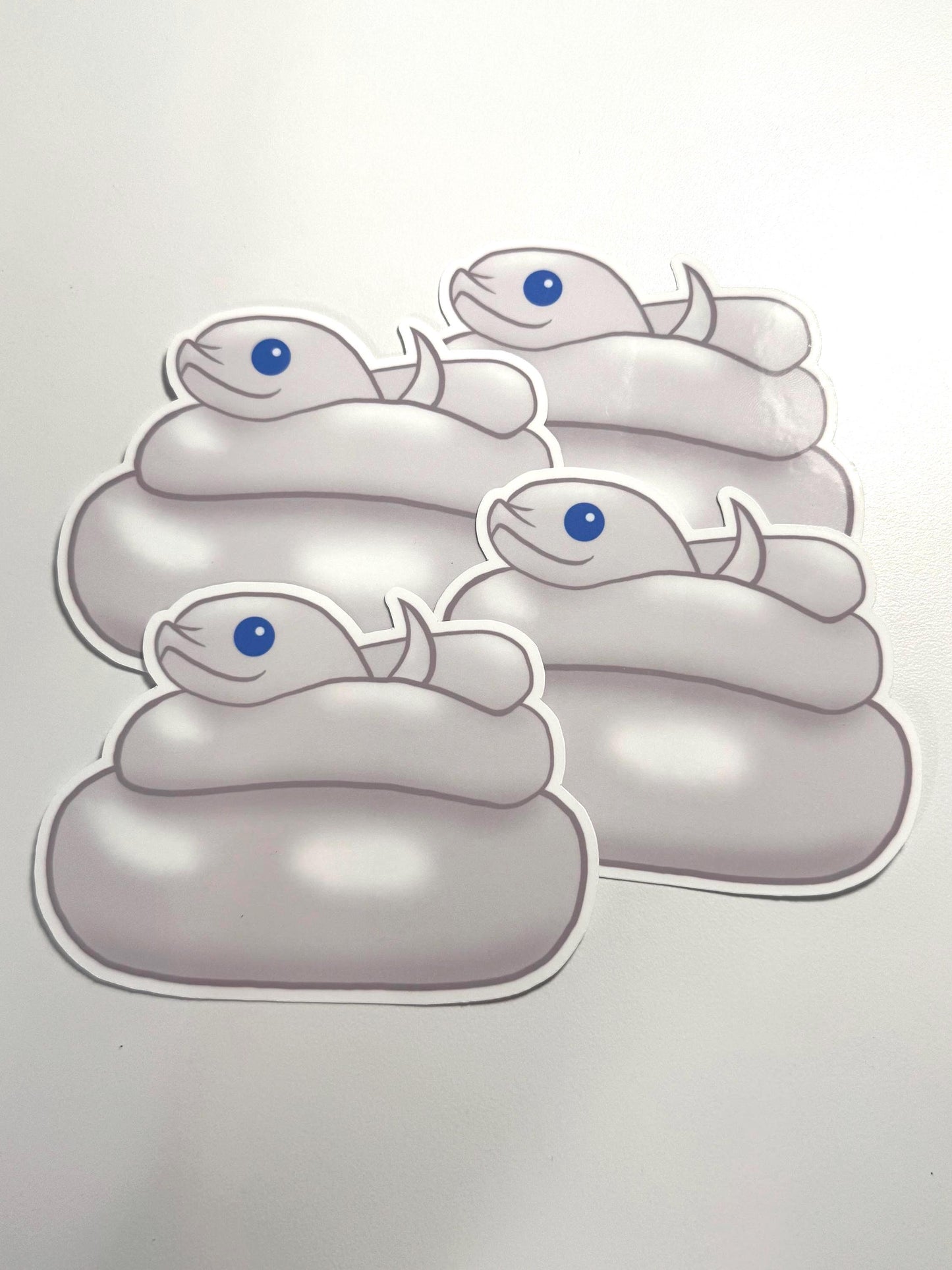 Blue Eyed Leucistic Hognose Sticker