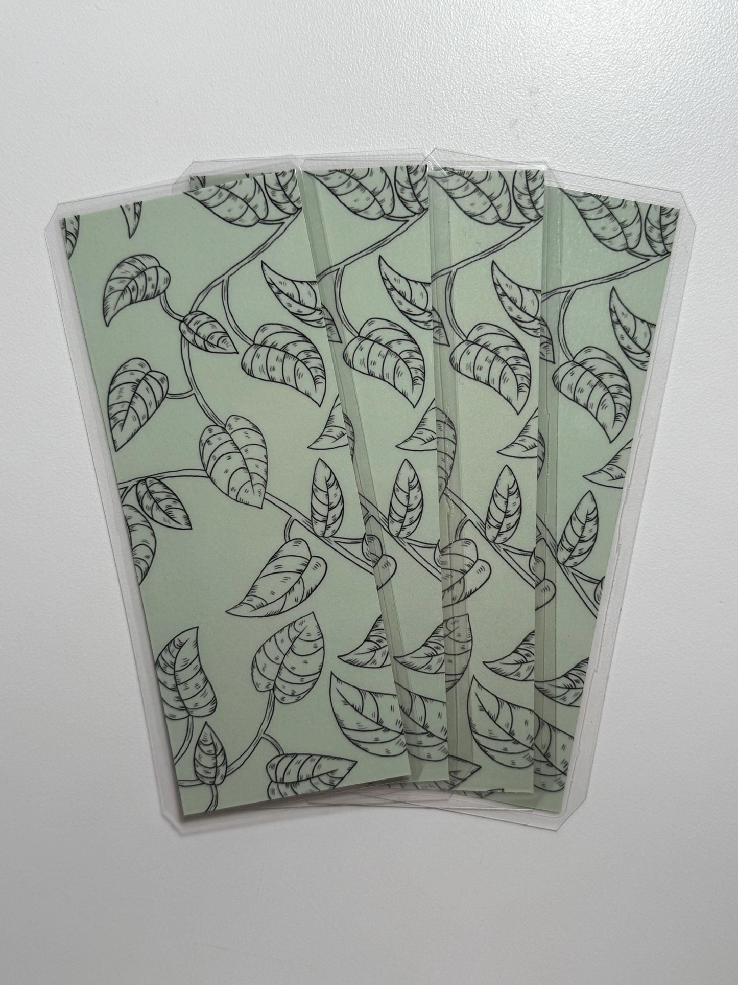 Handmade Pothos Bookmark