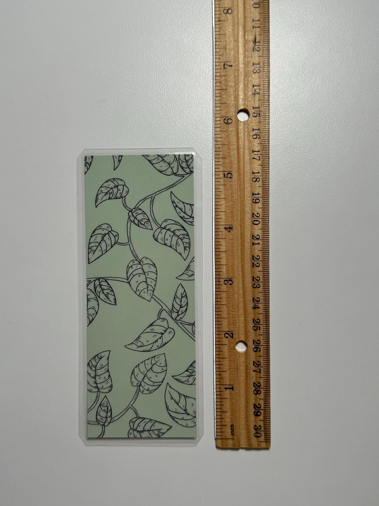 Handmade Pothos Bookmark