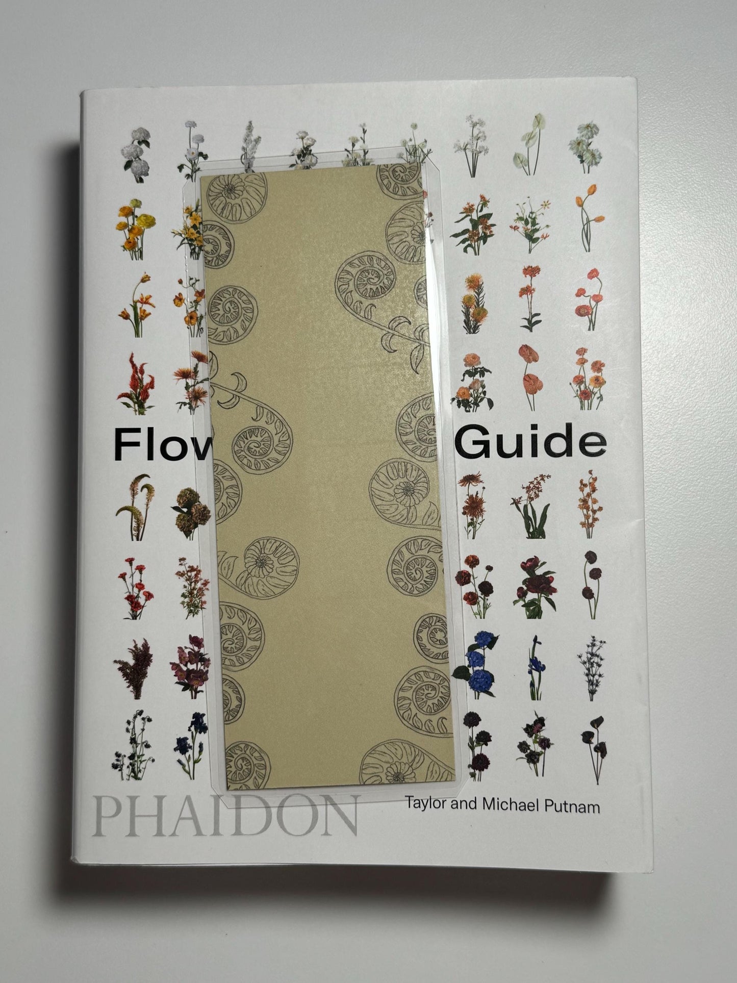 Handmade Fiddlehead Fern Bookmark