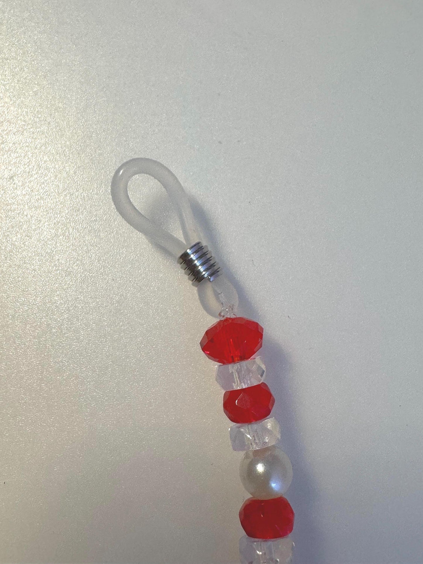 Handmade Accessory Bead Charm - Red Love
