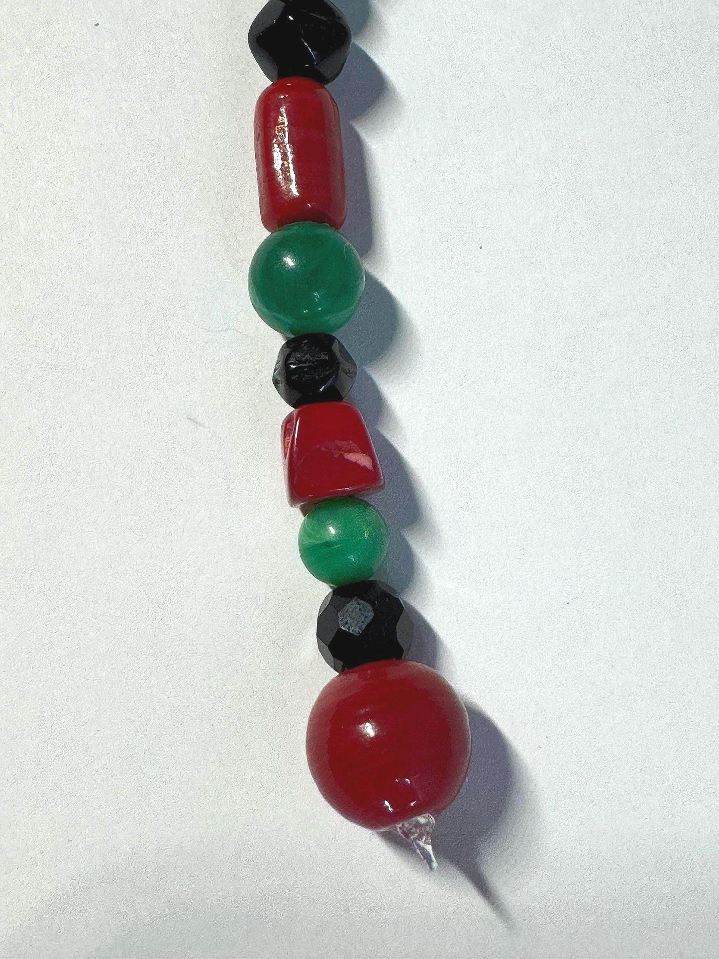Handmade Accessory Bead Charm - Kwanzaa