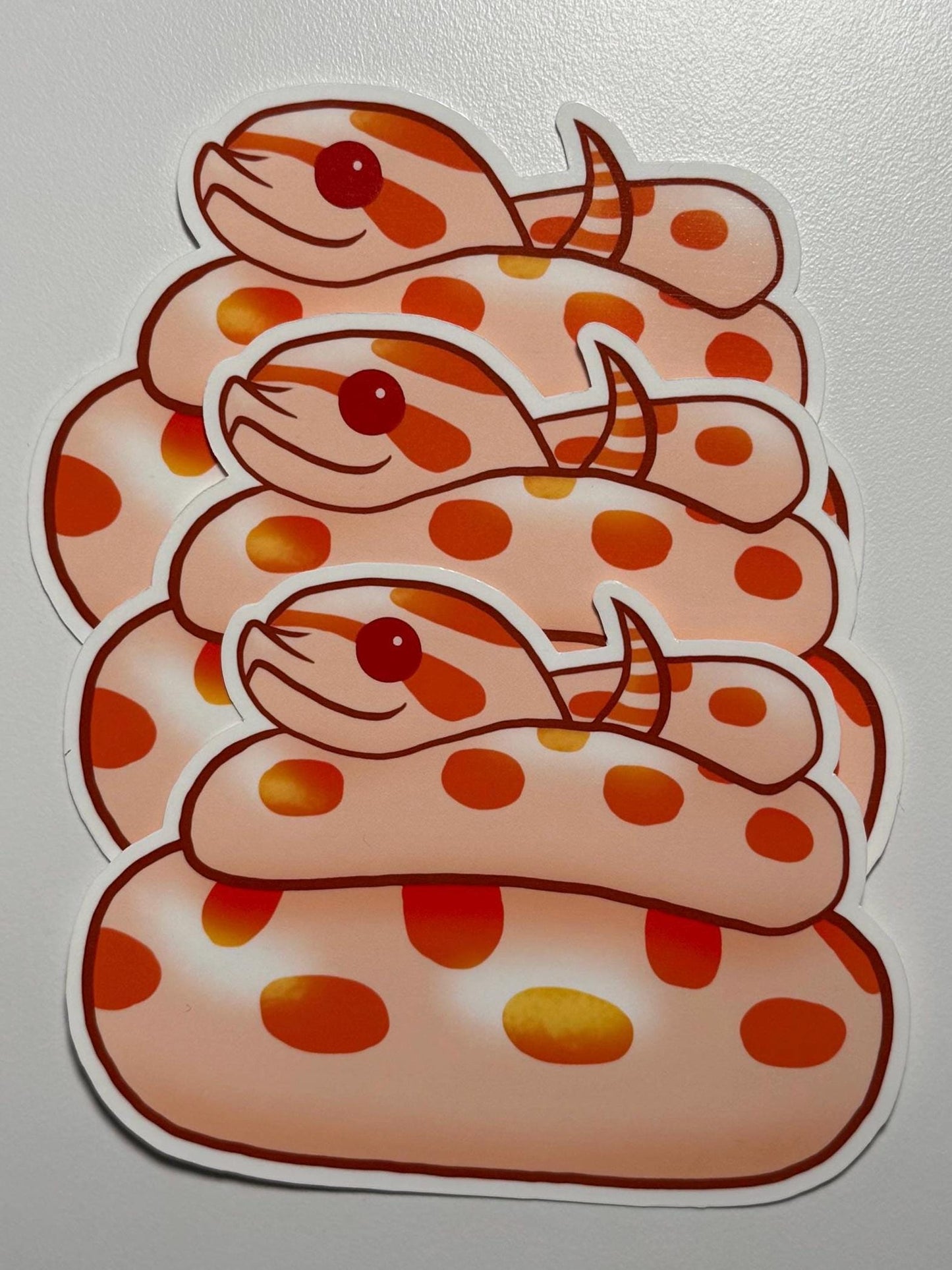 Albino Hognose Sticker