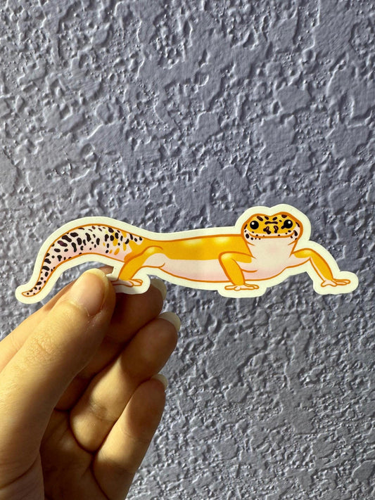 Hypo Leopard Gecko Sticker
