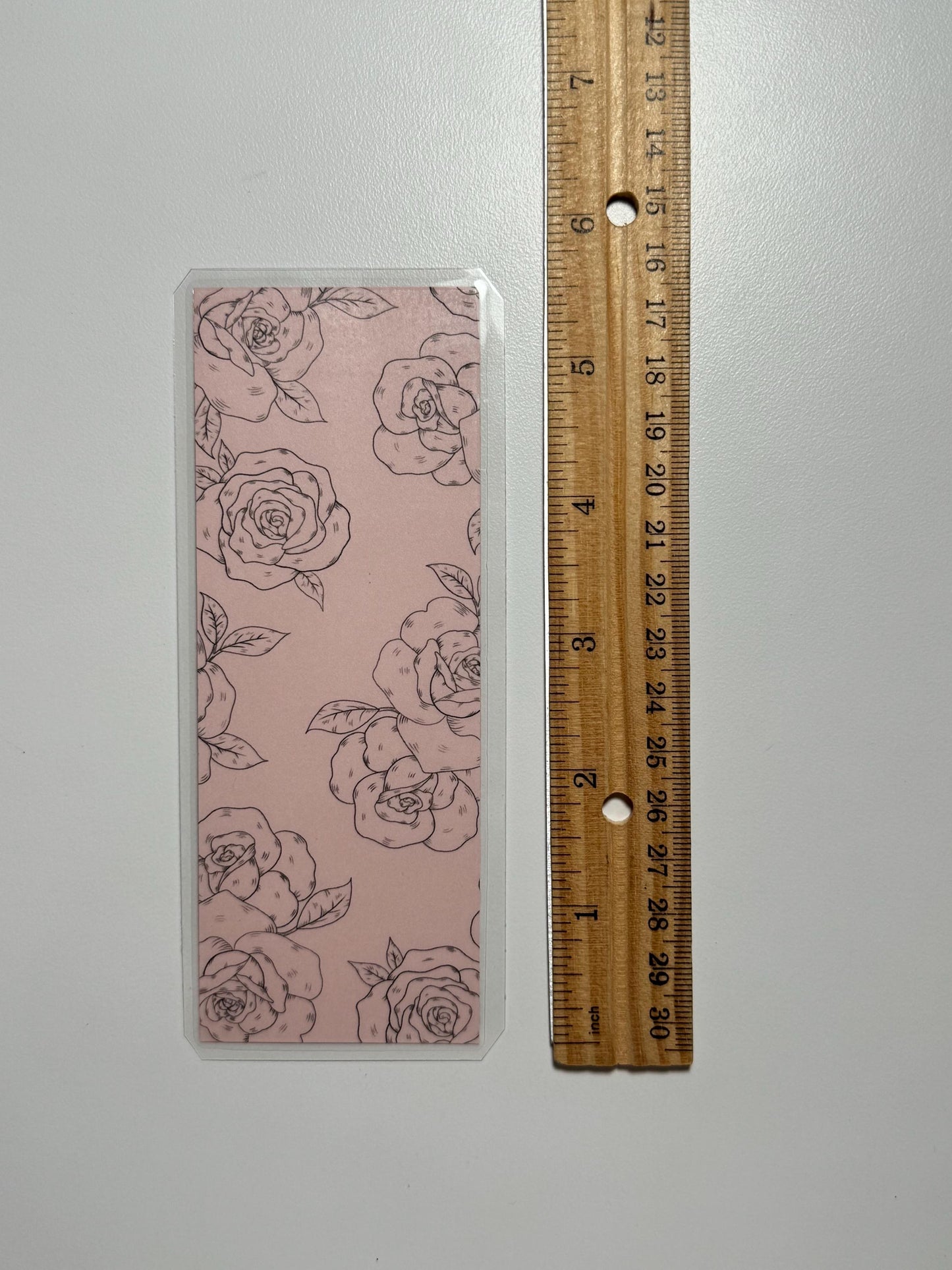 Handmade Rose Bookmark