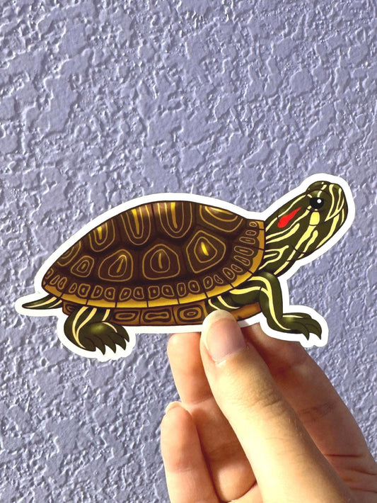 Red-Eared Slider Sticker