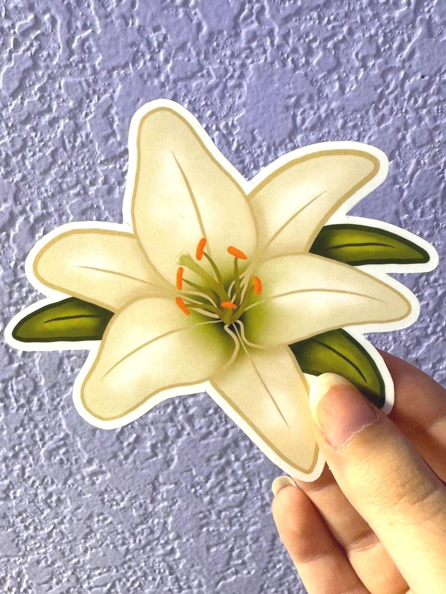 Easter Lily Sticker