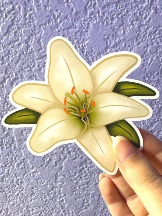 Easter Lily Sticker