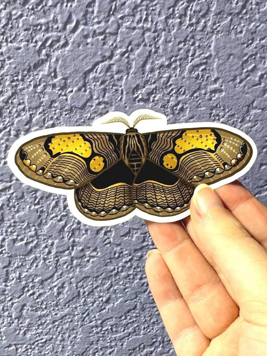 Owl Moth Sticker