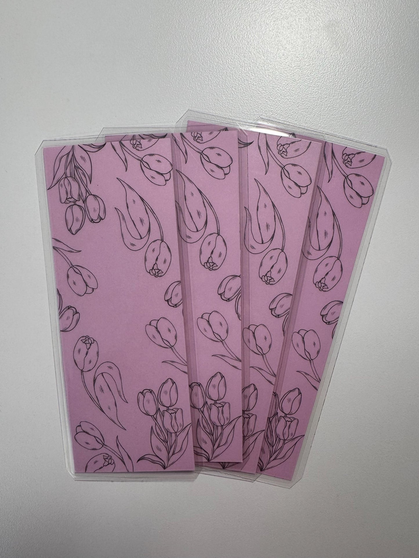 Handmade Tulip Bookmark