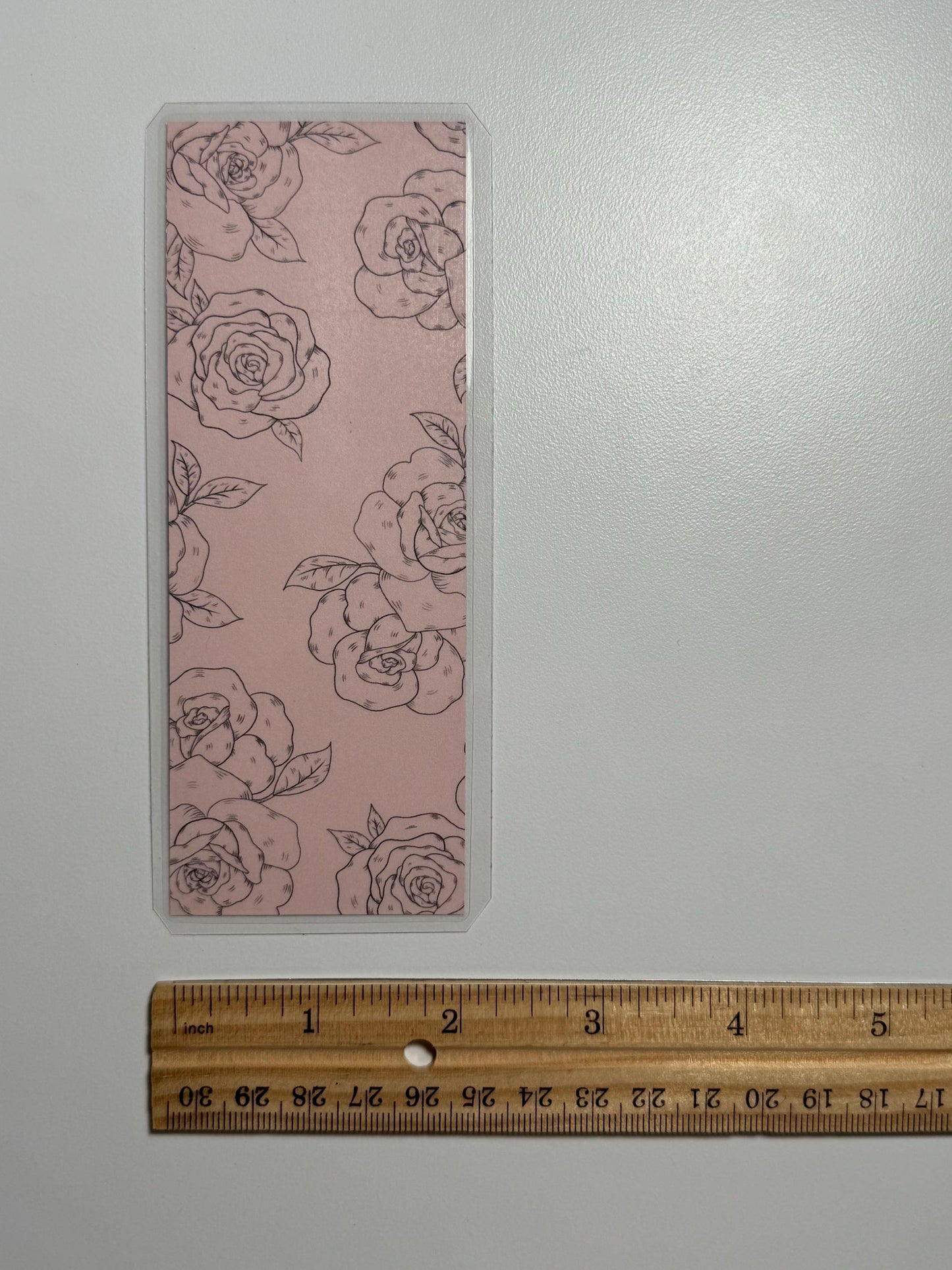 Handmade Rose Bookmark