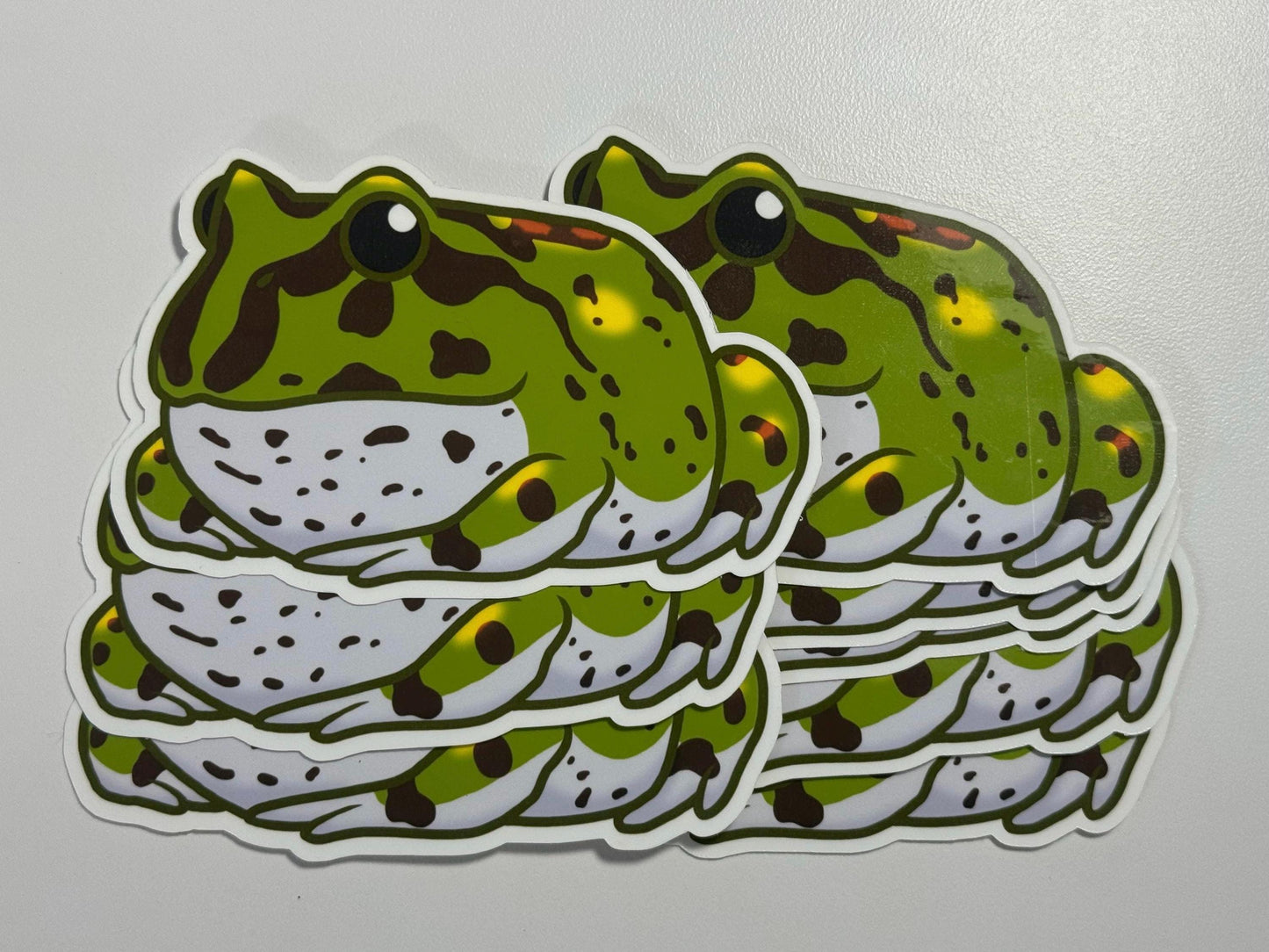 Pacman Frog Sticker