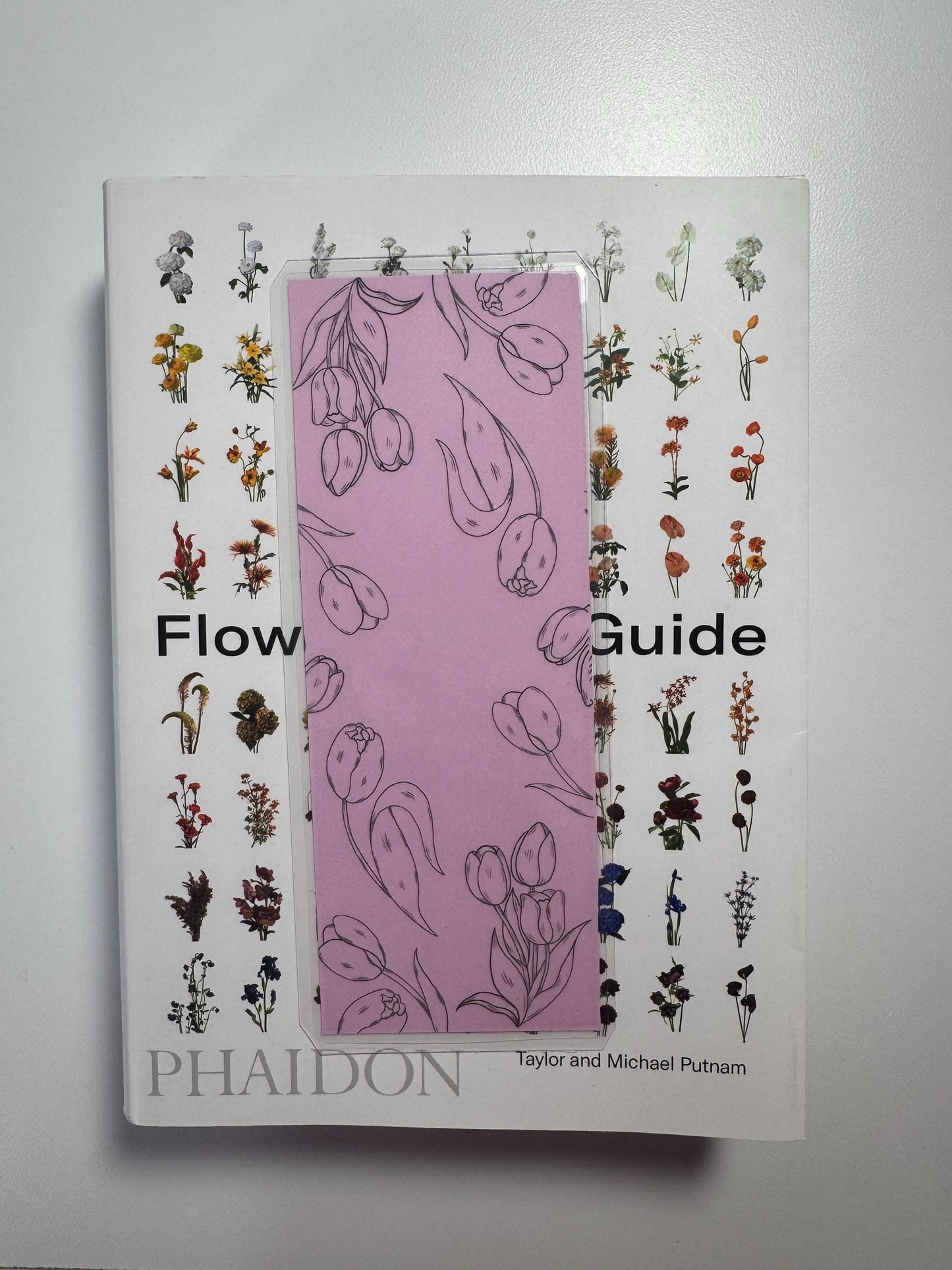 Handmade Tulip Bookmark