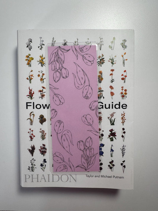 Handmade Tulip Bookmark
