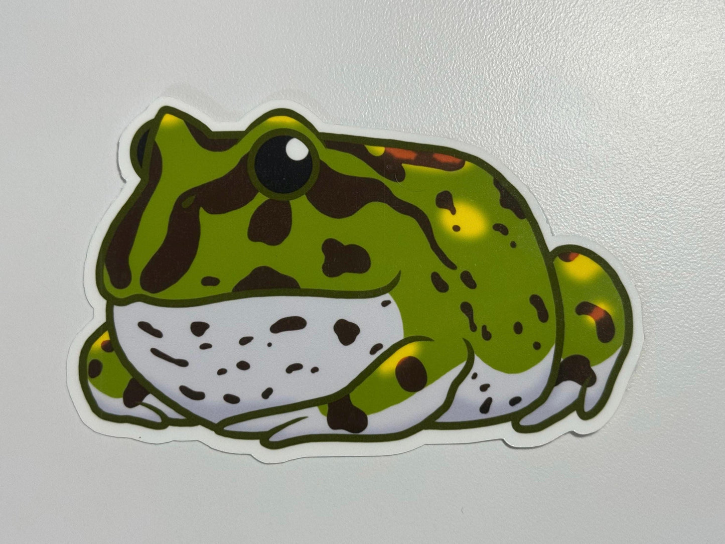 Pacman Frog Sticker