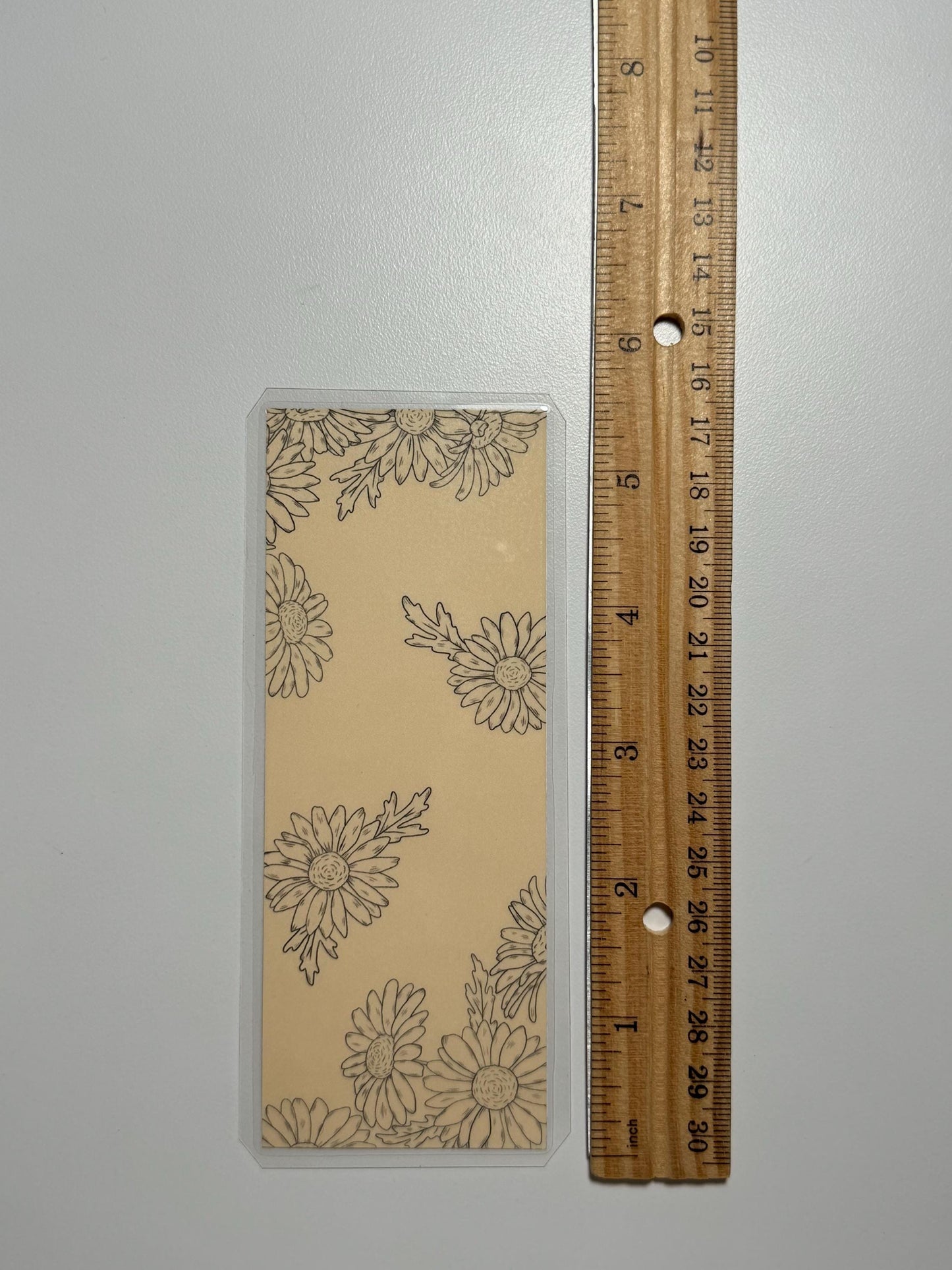 Handmade Daisy Bookmark