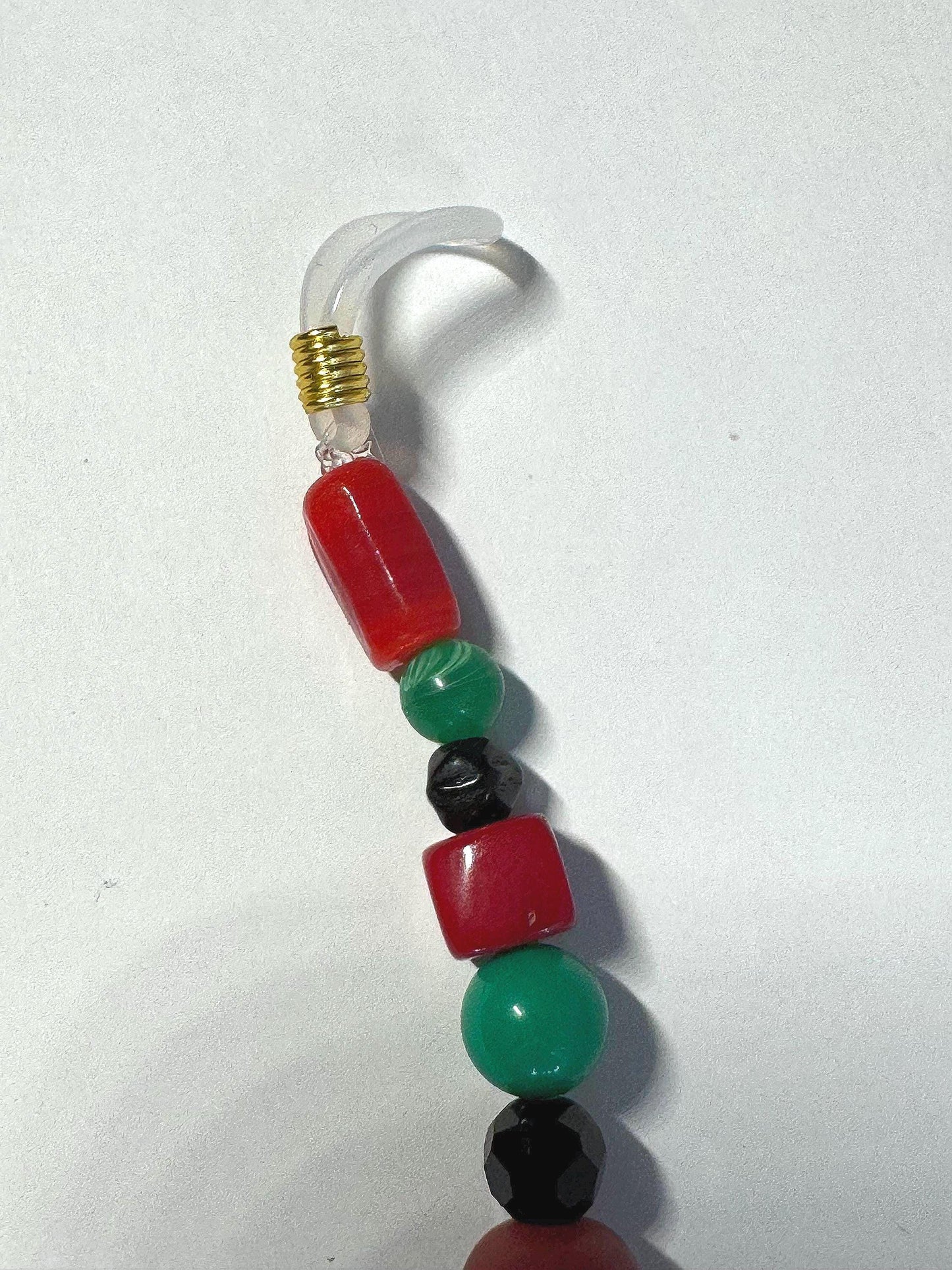 Handmade Accessory Bead Charm - Kwanzaa