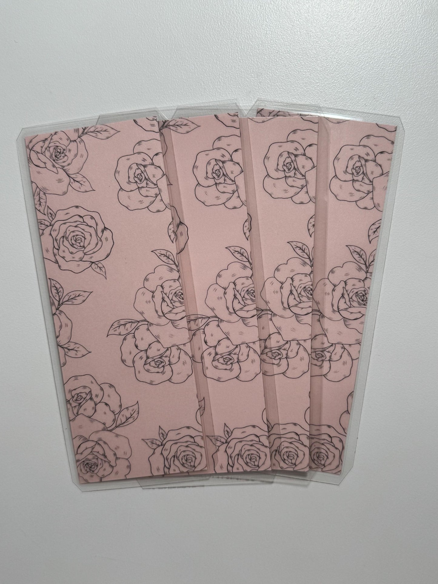 Handmade Rose Bookmark