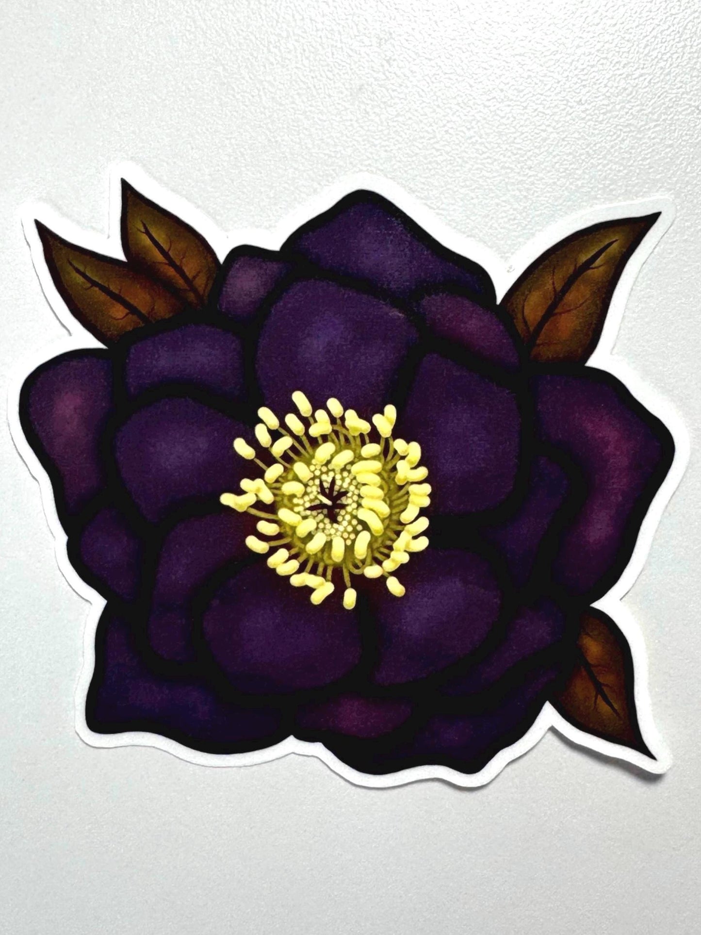Black Hellebore Sticker