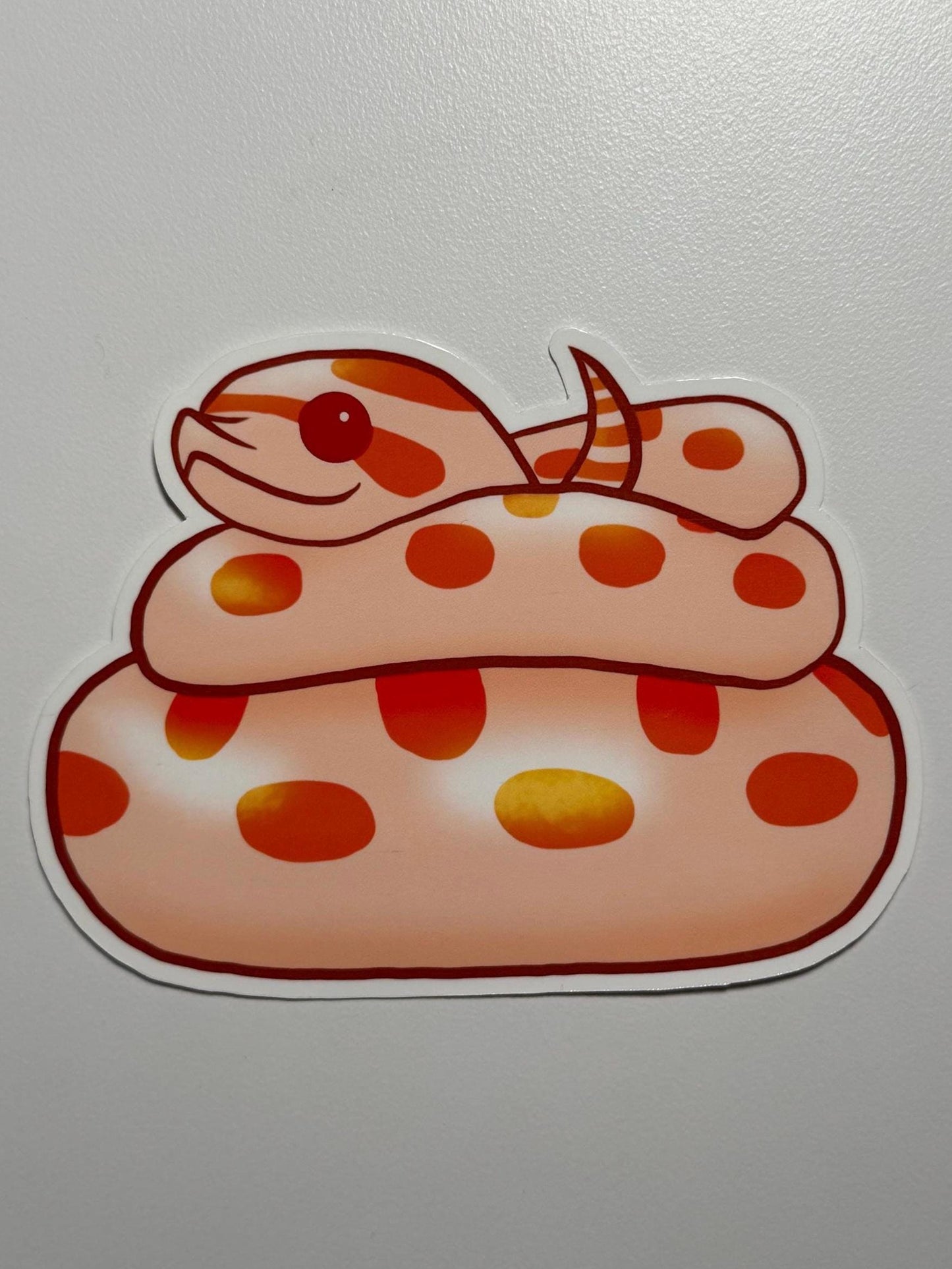 Albino Hognose Sticker