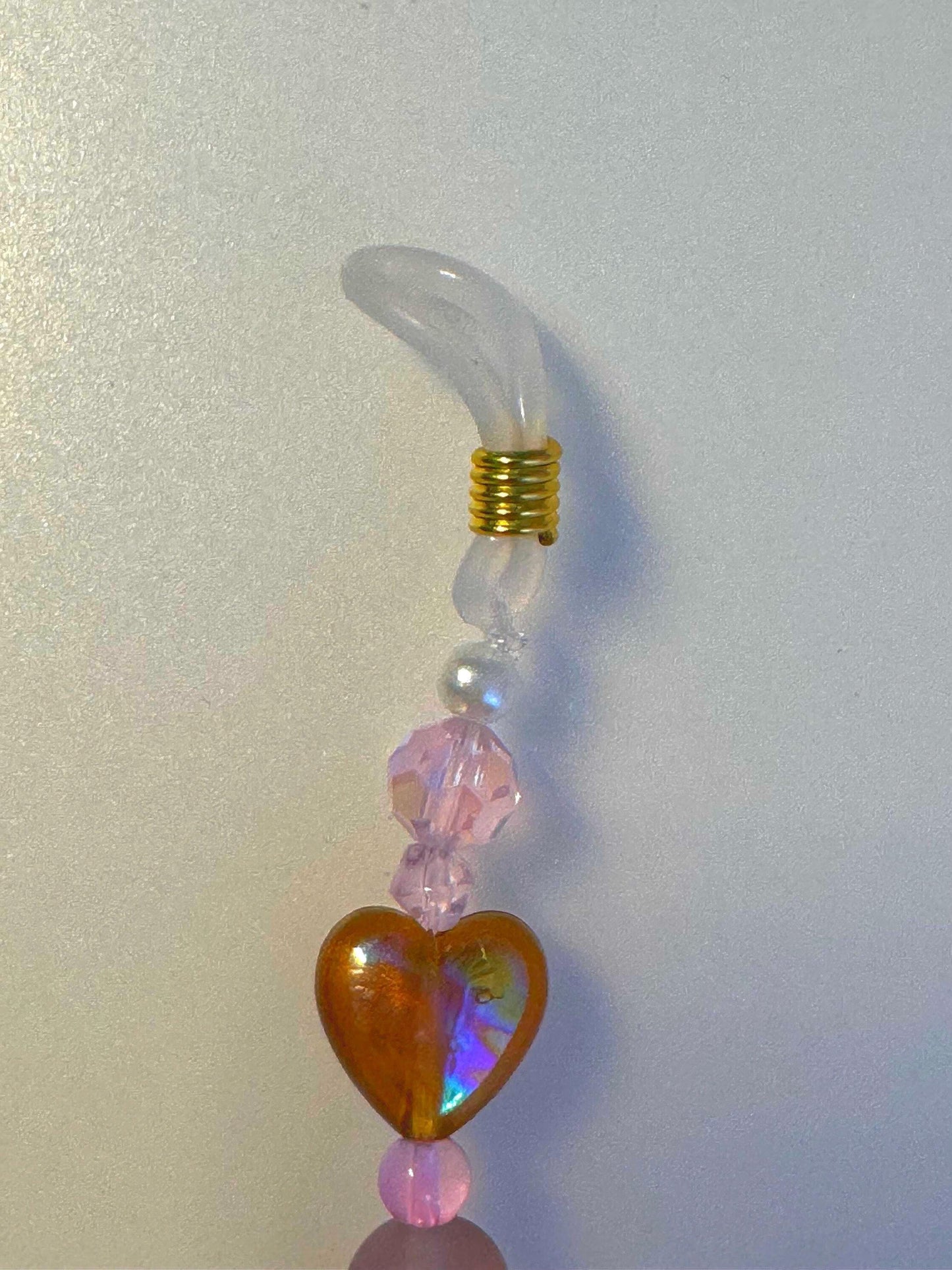 Handmade Accessory Bead Charm - Valentine’s Hearts