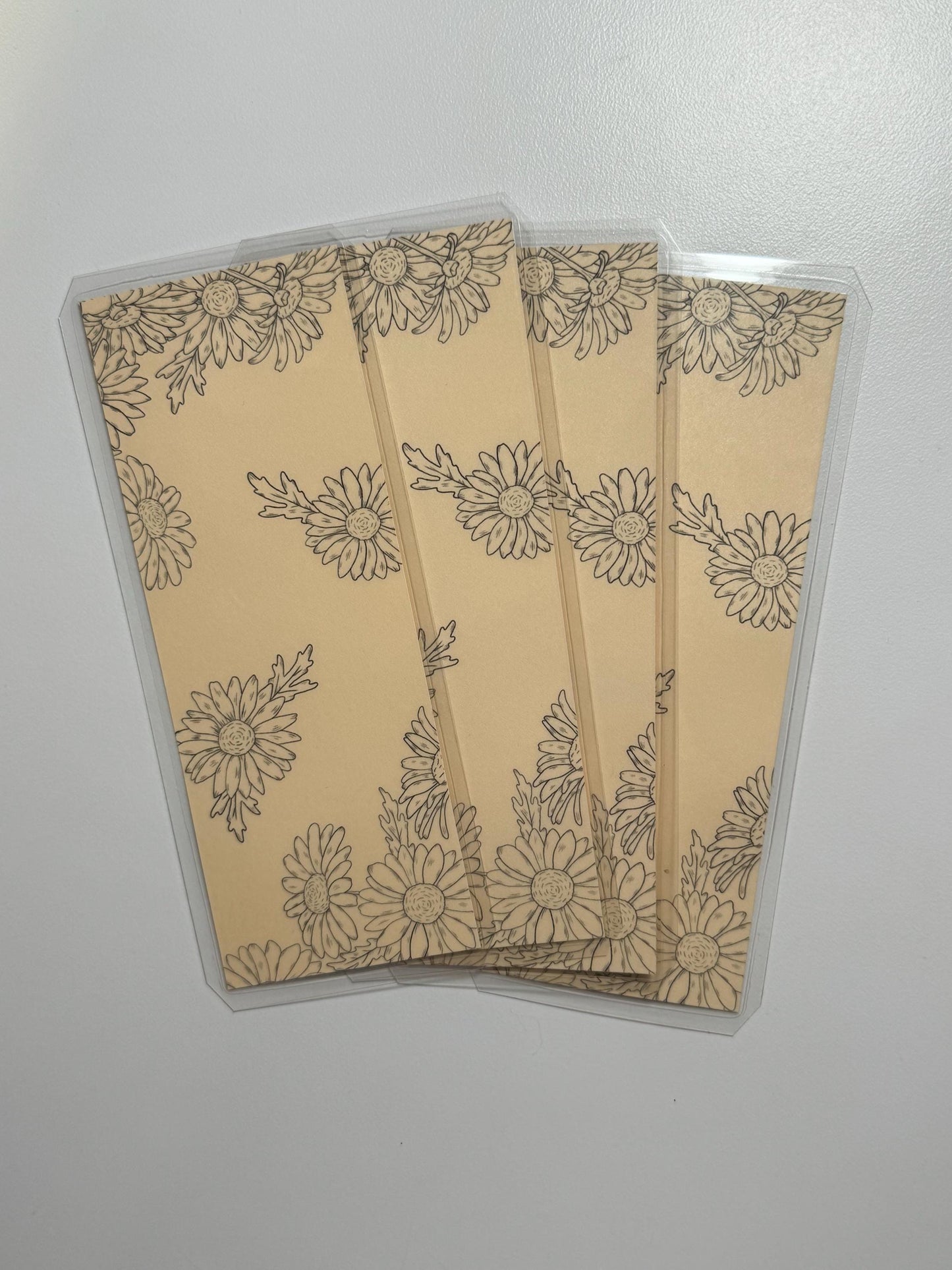 Handmade Daisy Bookmark