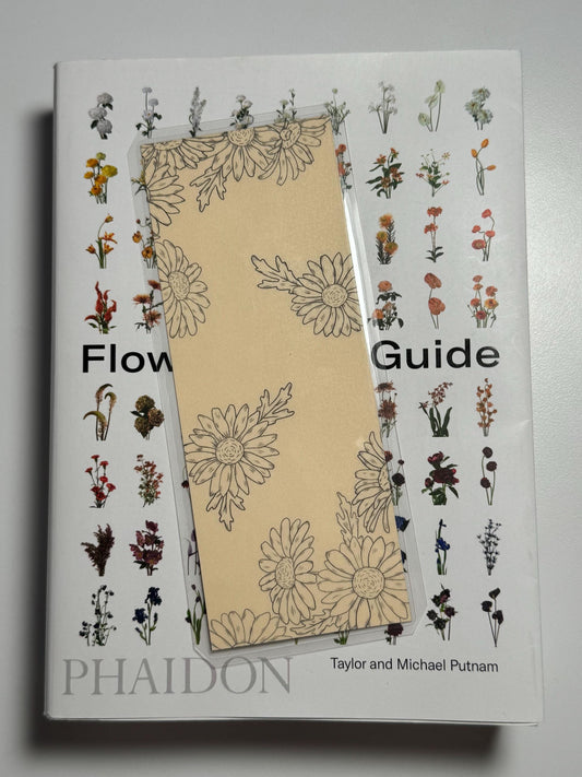 Handmade Daisy Bookmark