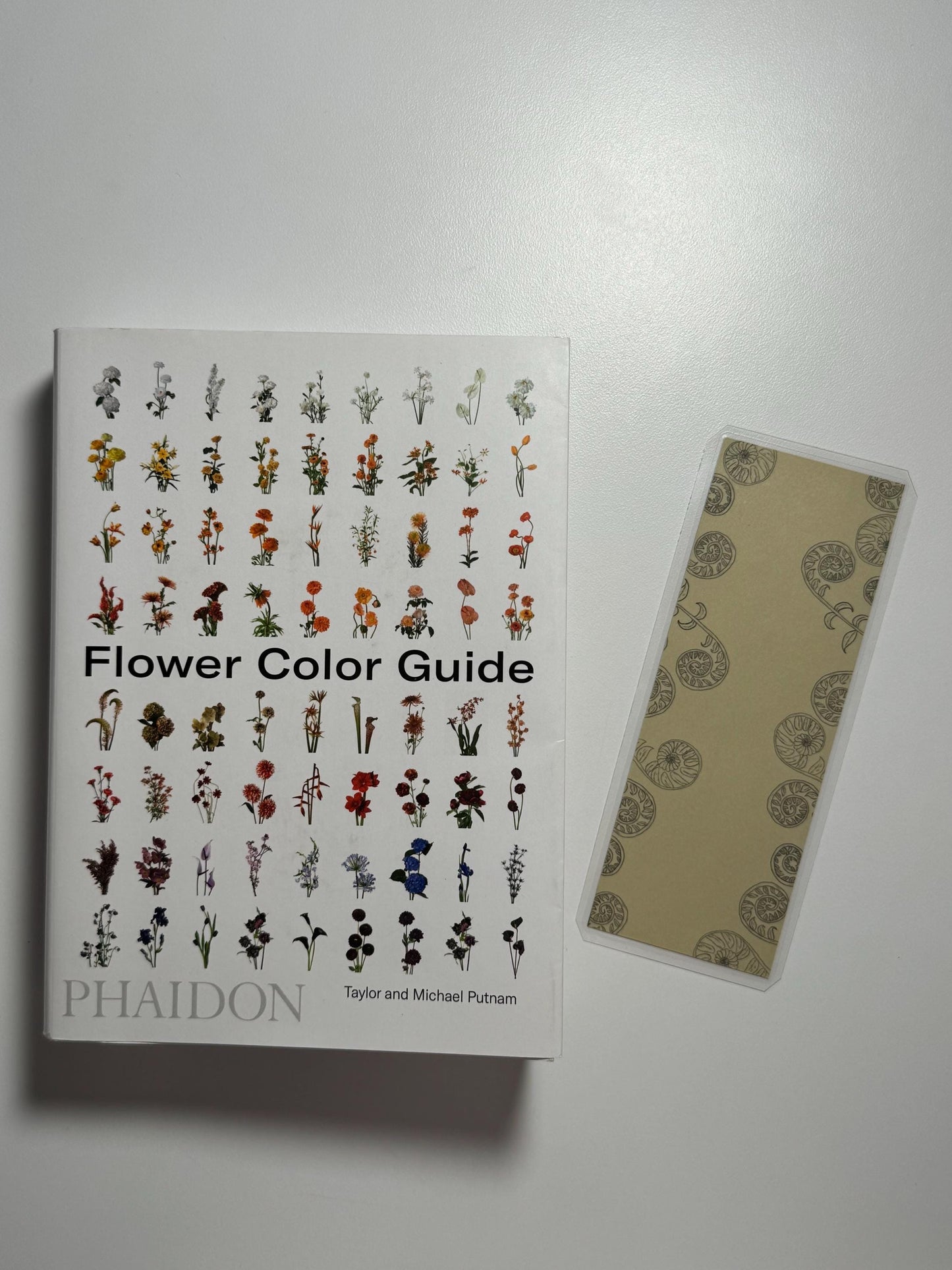 Handmade Fiddlehead Fern Bookmark