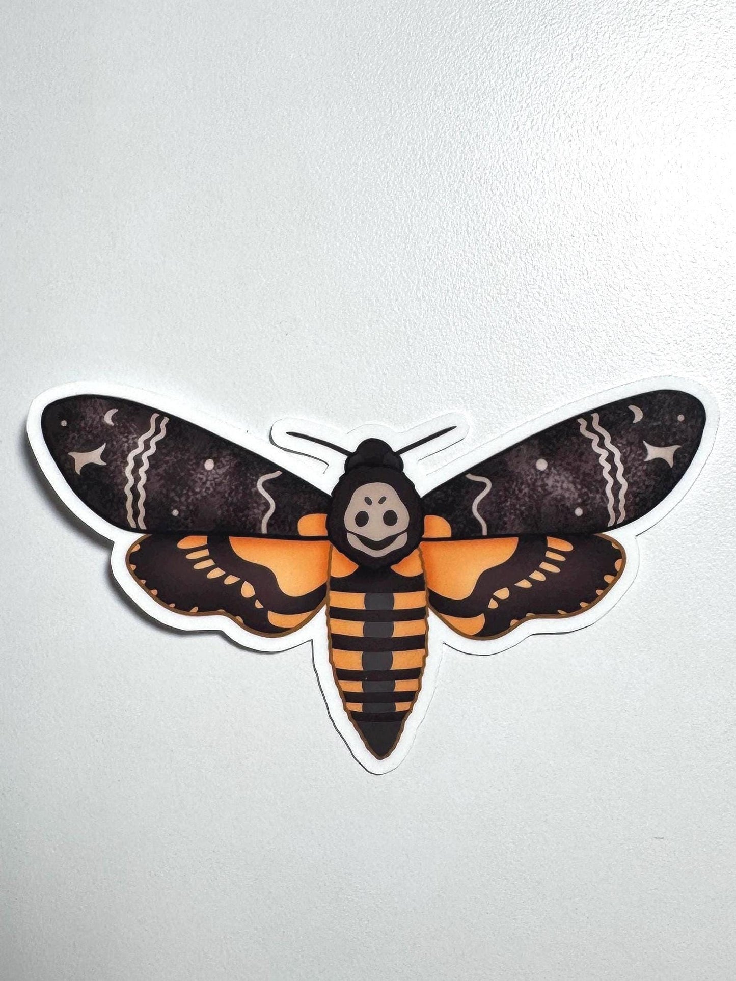 Death's Head Hawkmoth Sticker