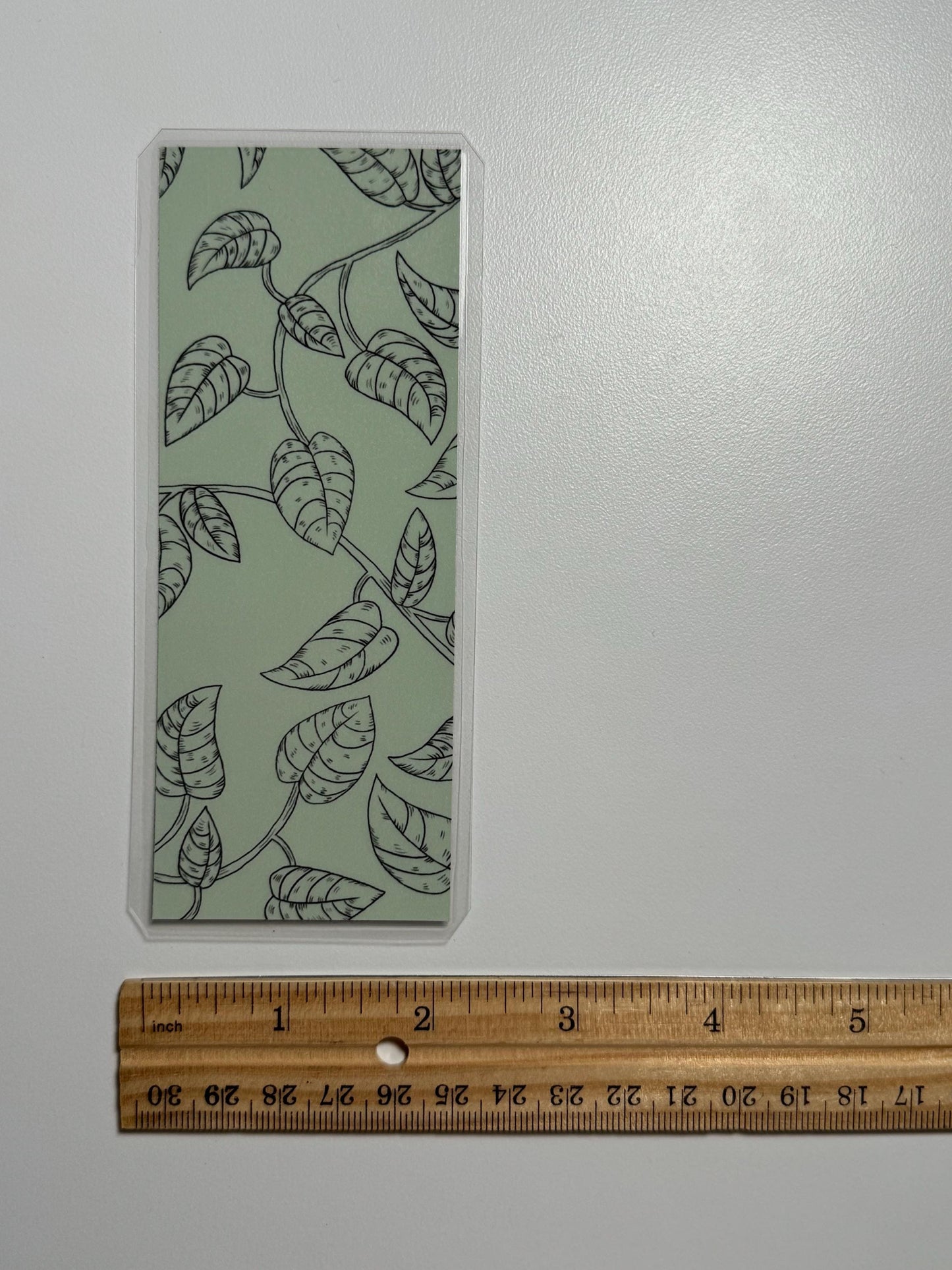 Handmade Pothos Bookmark