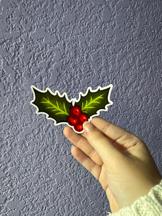 Holly Sticker