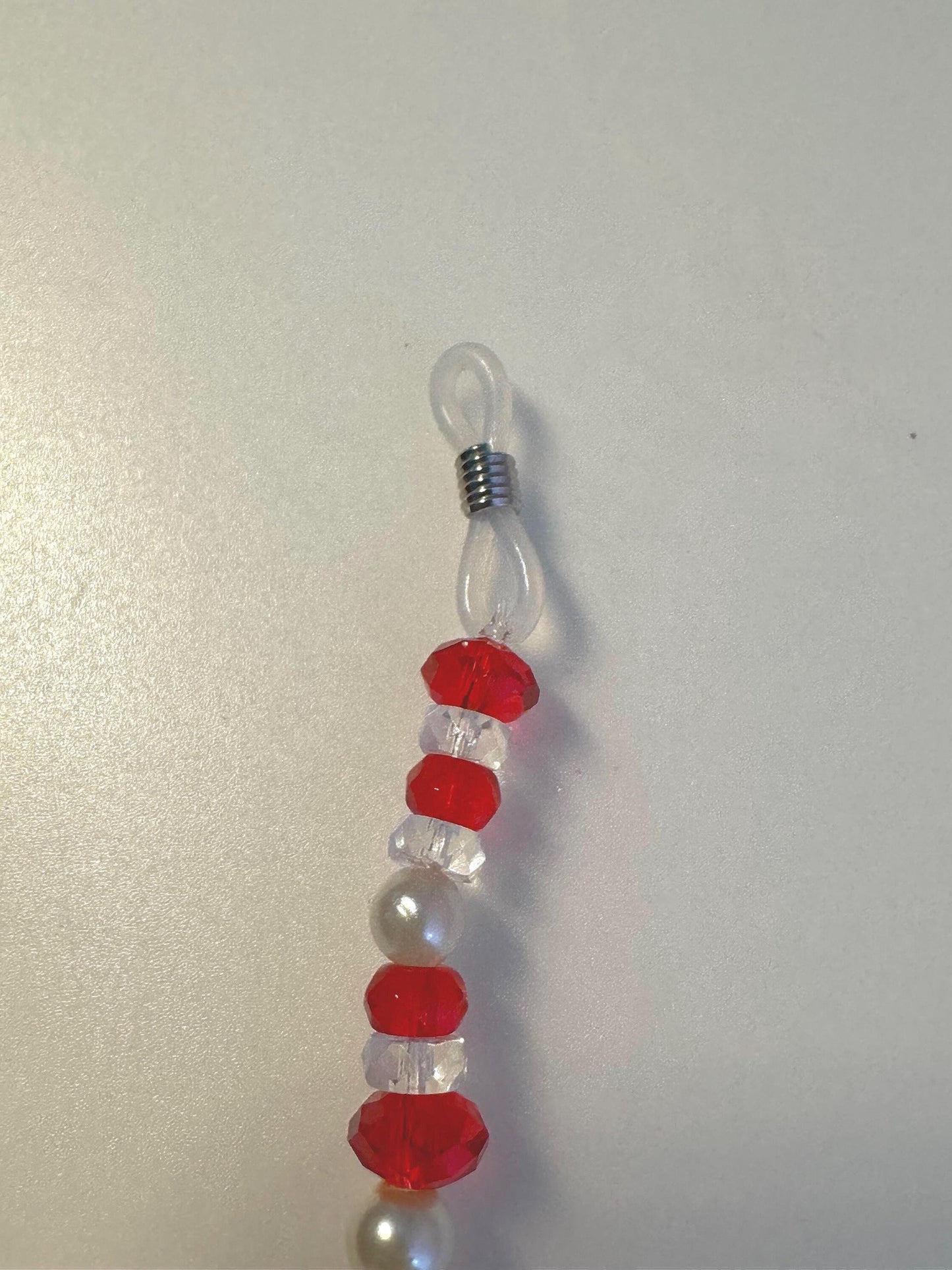 Handmade Accessory Bead Charm - Red Love