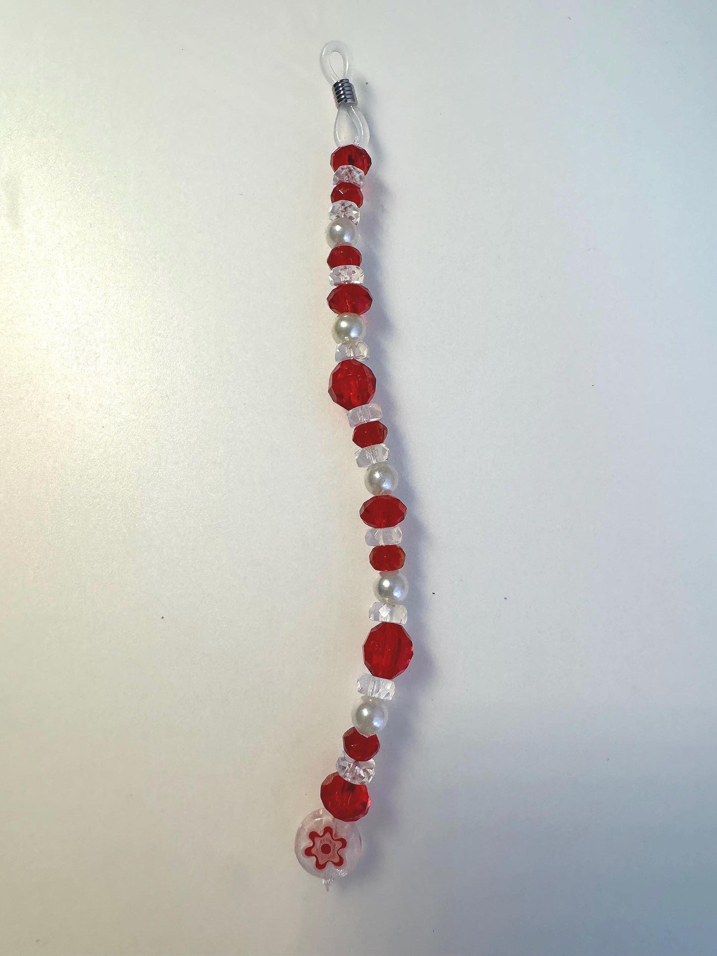 Handmade Accessory Bead Charm - Red Love