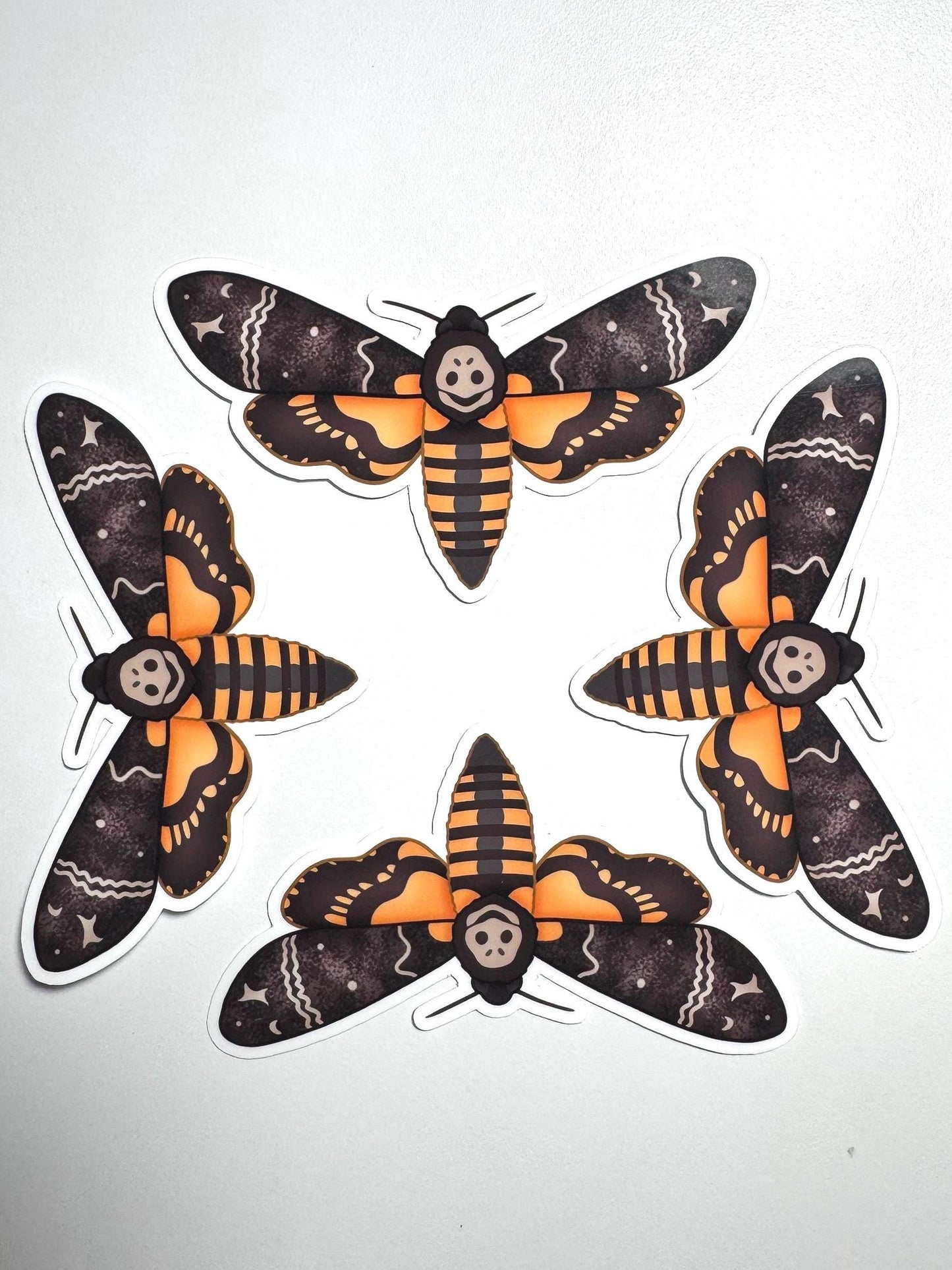 Death's Head Hawkmoth Sticker