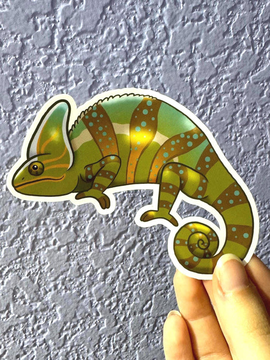 Veiled Chameleon Sticker