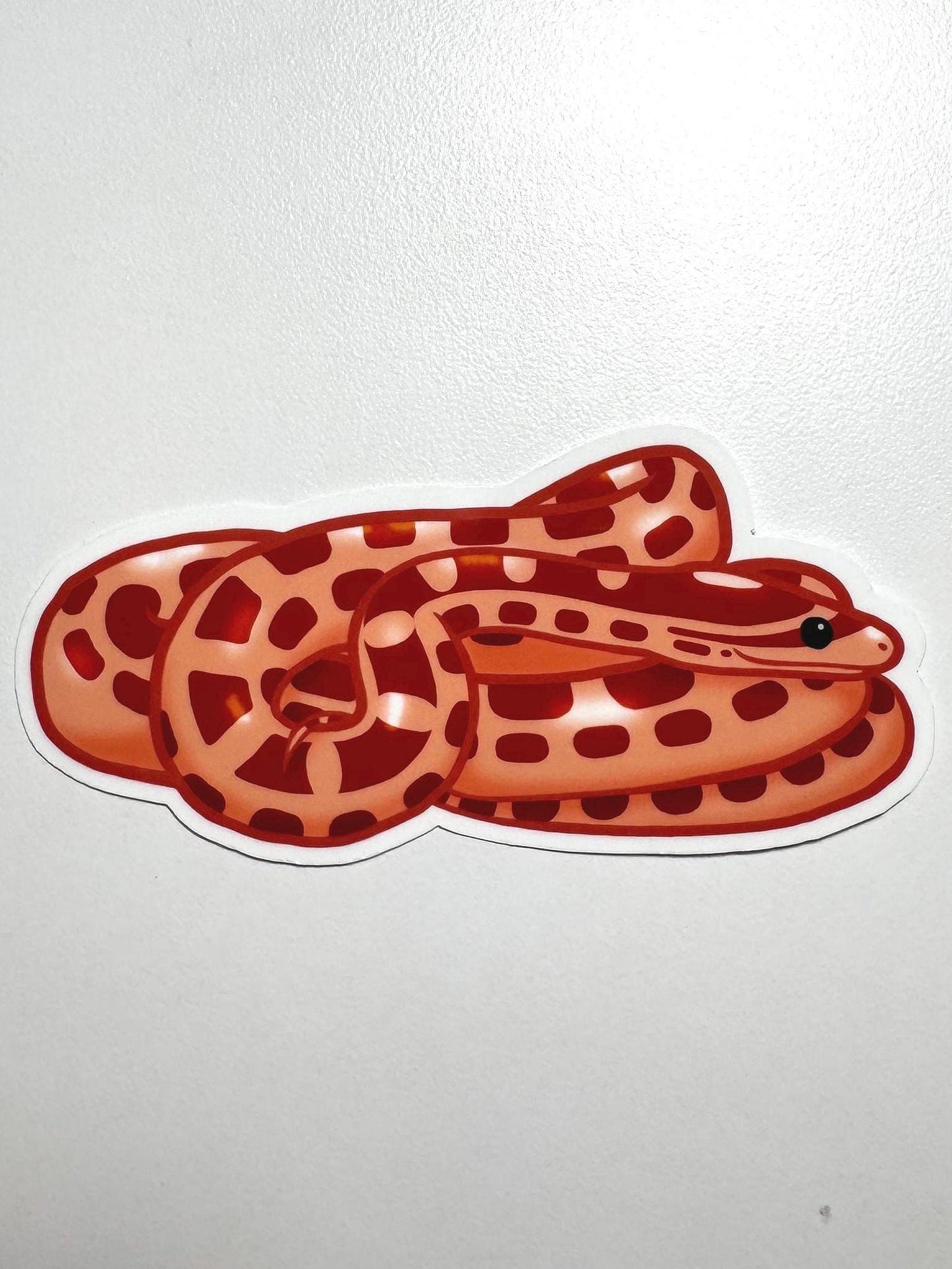Hypo Corn Snake Sticker