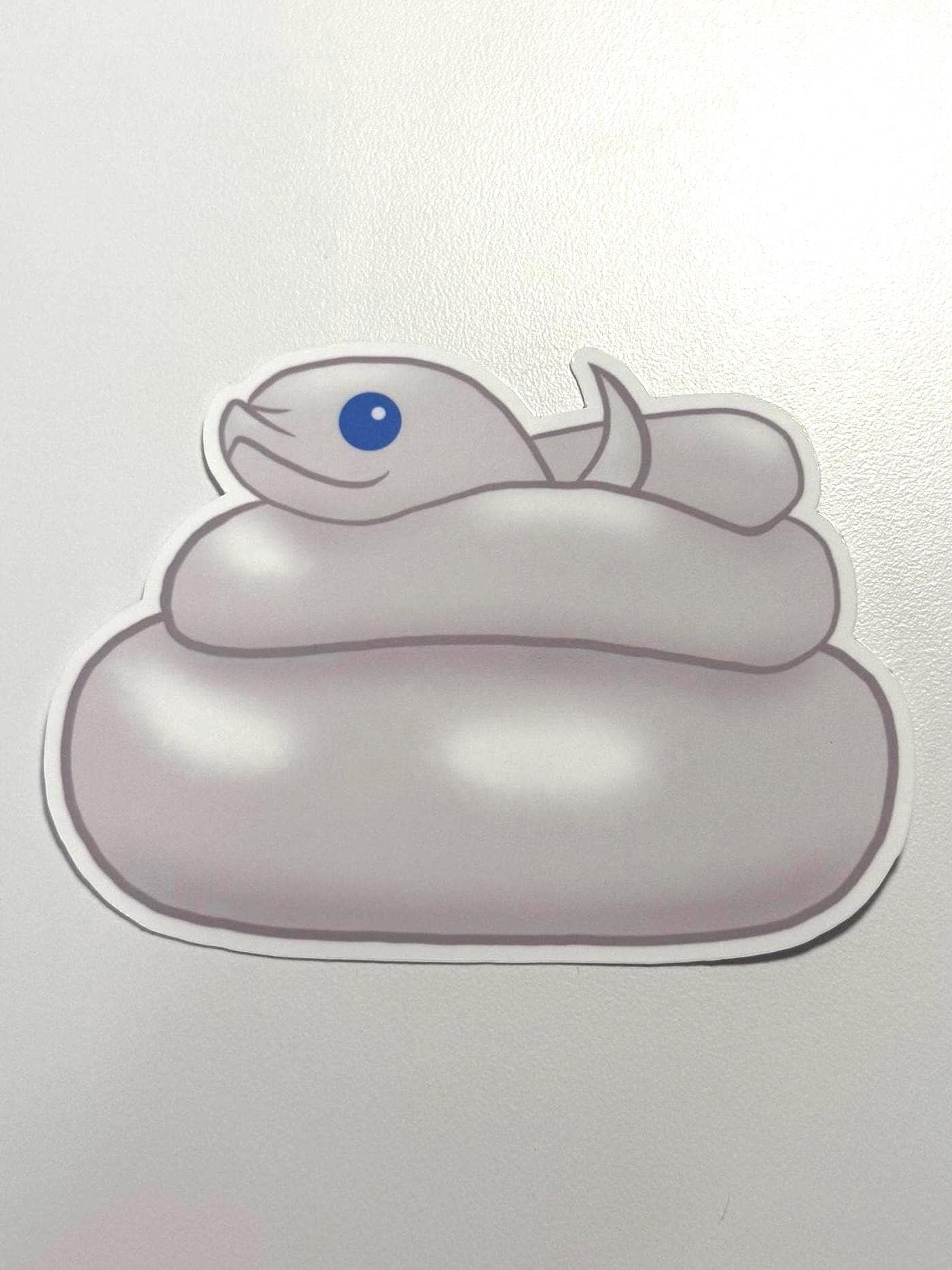 Blue Eyed Leucistic Hognose Sticker