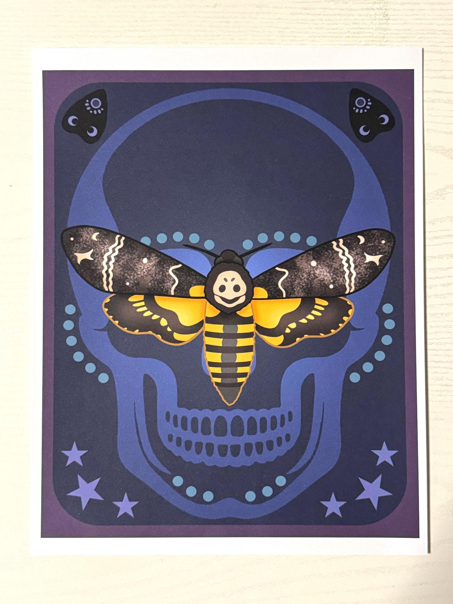 Death's Head Hawkmoth Art Print