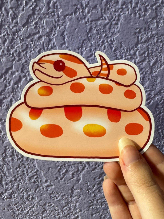 Albino Hognose Sticker