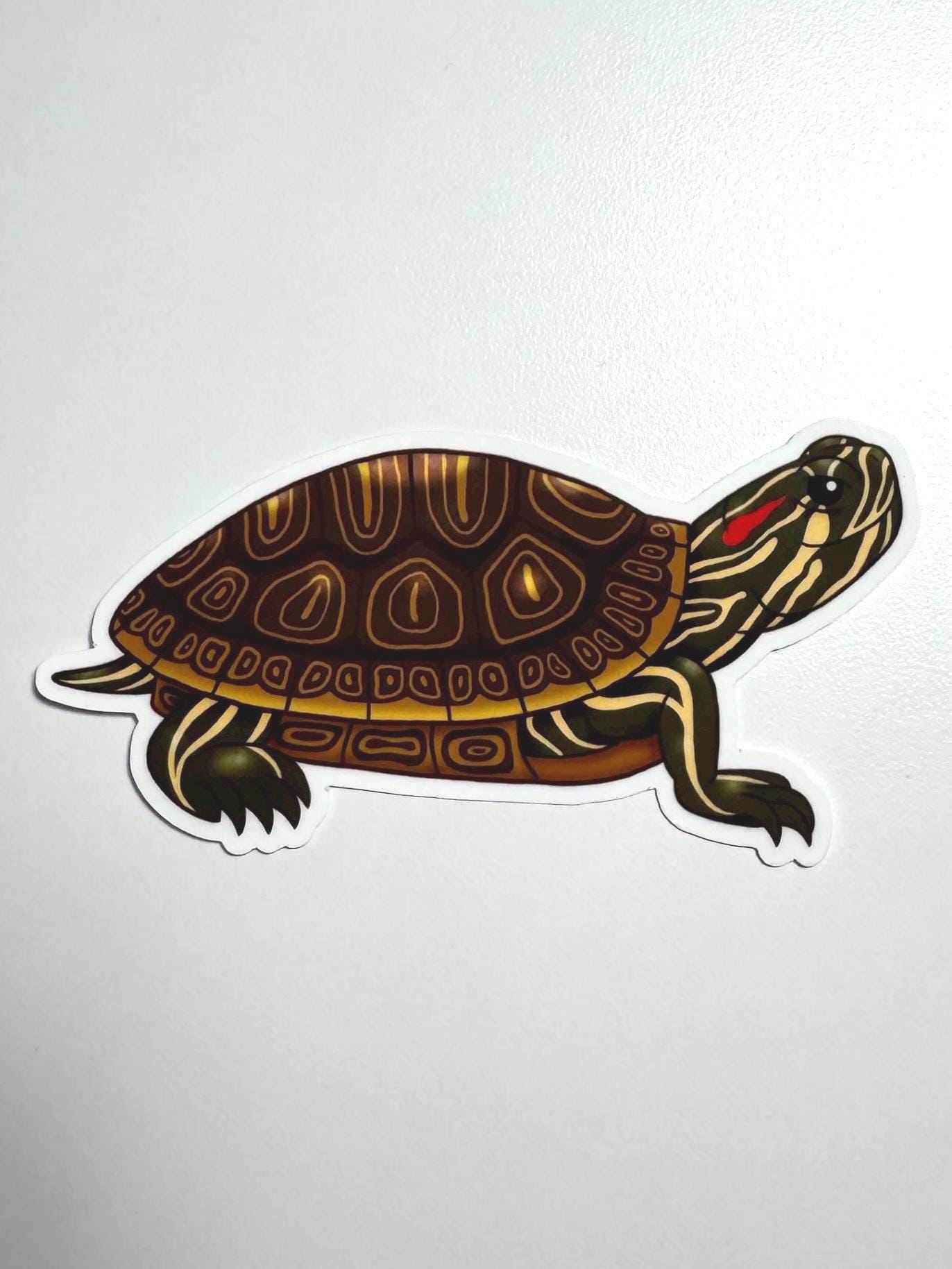 Red-Eared Slider Sticker